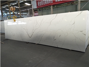 Engineered Quartz Calacatta White Laza Slabs
