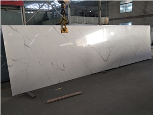 Engineered Quartz Calacatta White Laza Slabs