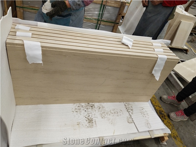 Moca Cream Limestone Floor Wall Slabs Tiles