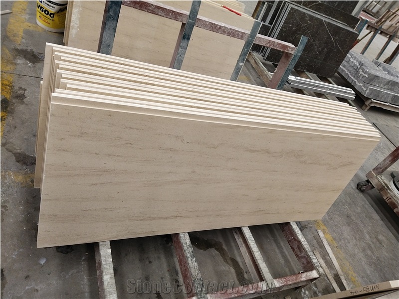 Moca Cream Limestone Floor Wall Slabs Tiles
