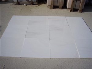 Thassos Marble Poloished Slabs Tiles, Greece White