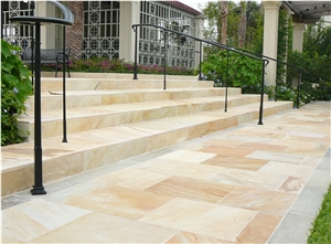 Daffodil Yellow - Yellow Quartzite Flagstone