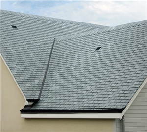 Roofing Tiles - Grey Green Slate Roof Tiles