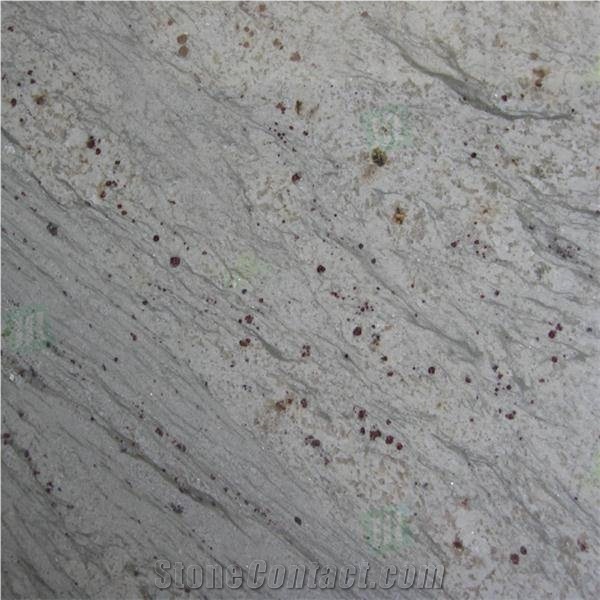 New River White Granite Prefab Countertop