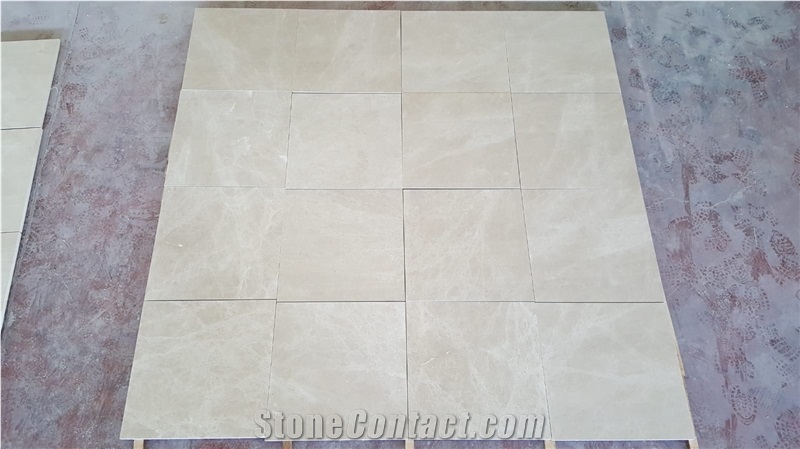 Crema Uno Beige Marble Tile,Burdur Cream Marble