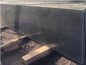Black Galaxy Granite Slab