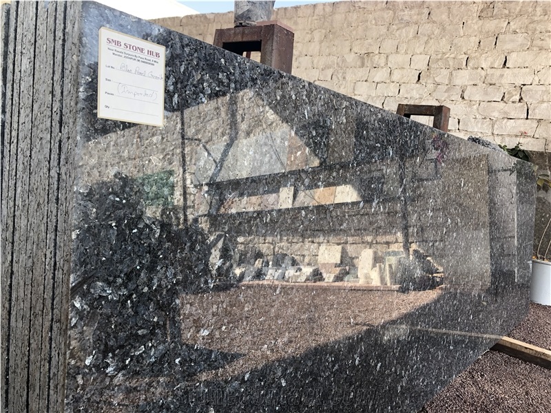 Blue Pearl Granite Slab