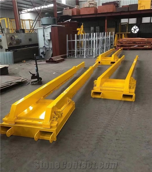 Double Forklift Boom for Unload Slab Bundles