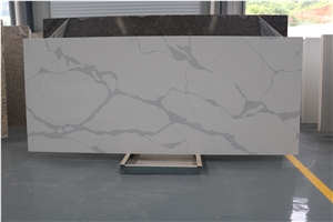 Calacatta Cream Quartz for Countertop Kitchentop