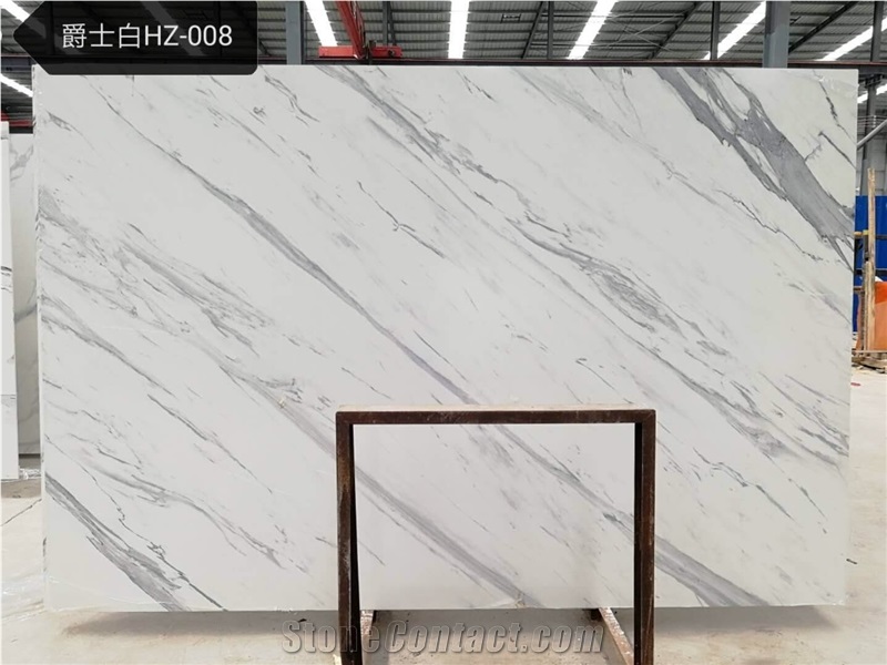 Calatata White Engineer Stone Artificial Marble