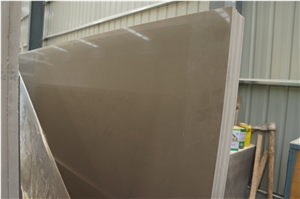 Cloud Brown Quartz Slab for Countertop Kitchentop