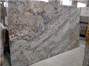 Dragon Gold Granite Countertop Prefabrication