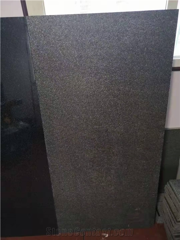 G684 Black Pearl Granite Tiles Sets