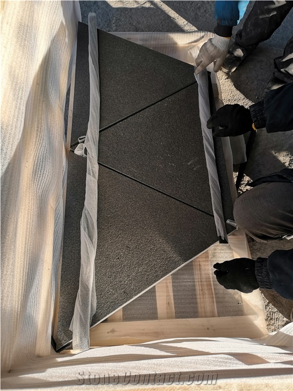 G684 Black Pearl Granite Tiles Sets