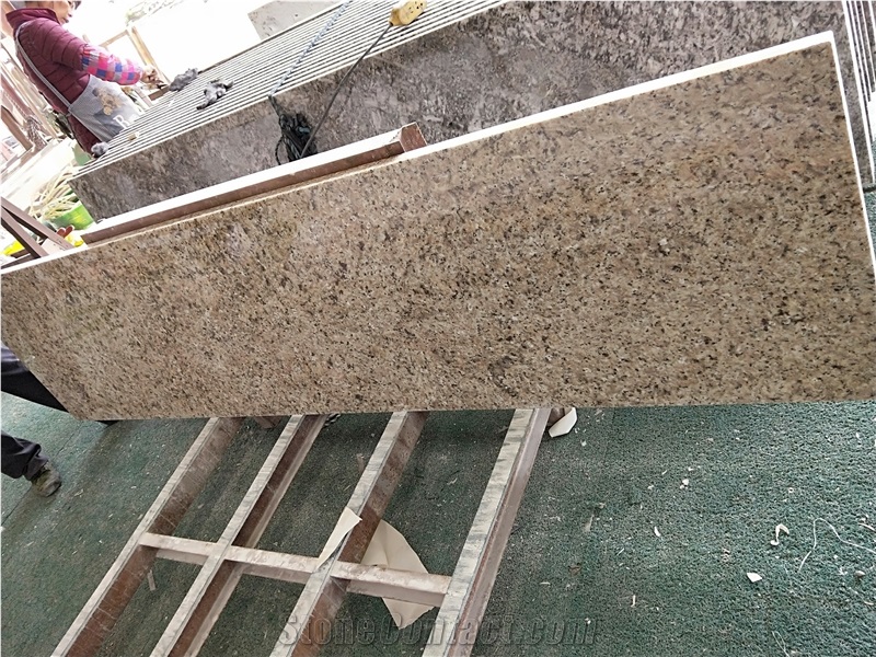 Giallo Ornamental Granite Countertops Kitchen Gold