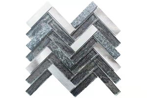 Glass Mosaic Arrow Shape New Patterns
