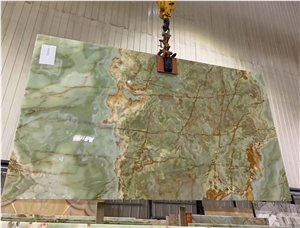 Green Jade Onyx Big Slabs Factory Stock Green Jade Onyx Big Slabs Factory Stock