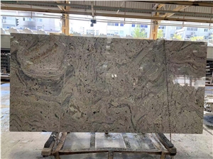 Grey Vein Granite Prefab Fabrication Countertop