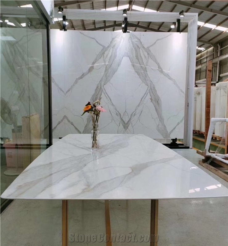 Nano Calacatta White Table Tops