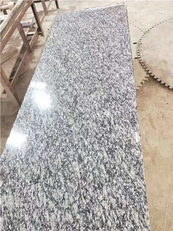 New Sea Wave Spray White Granite Countertop