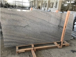 New Viscount White Granite Tombstone Headstone