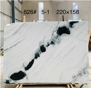 Panda White Marble White Steps Treads Stair Tiles