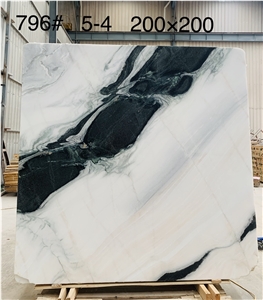 Panda White Marble White Steps Treads Stair Tiles