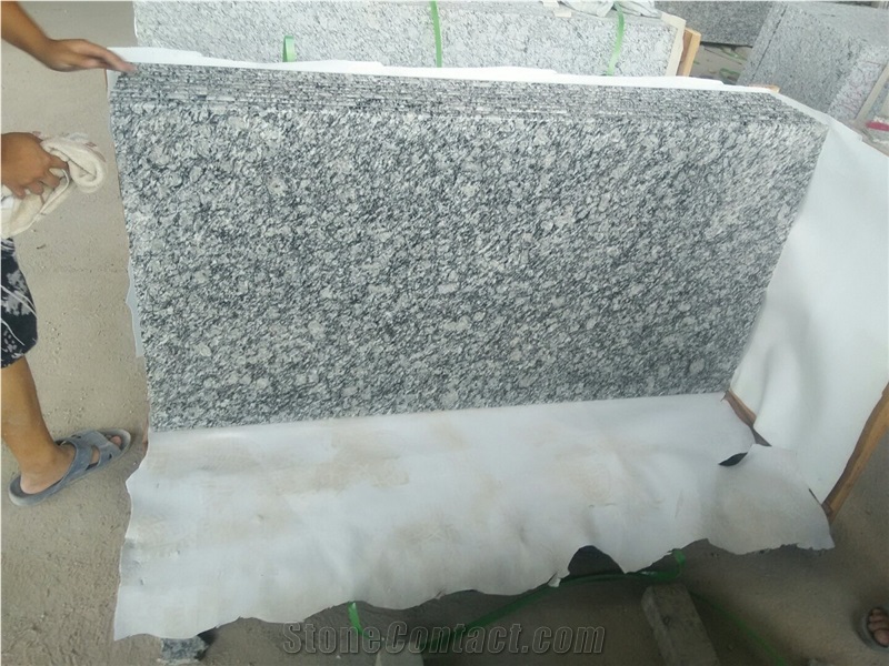 Spray White Granite G418 for Walling Slabs Tiles