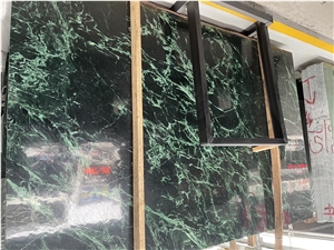 Verde Alpi Important Marble Dark Green Slabs/Tiles