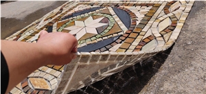 Waterjet Medallion Cultured Stones New Pattern