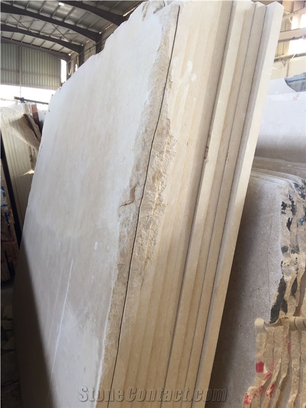Beige Egyptian Limestone Block