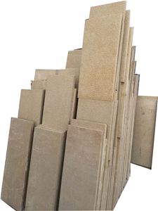 Beige Egyptian Limestone Block