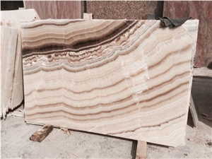 Beige Onyx Slabs & Tiles, Polished Onyx Wall Tiles