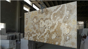 Beige Onyx Slabs & Tiles, Polished Onyx Wall Tiles