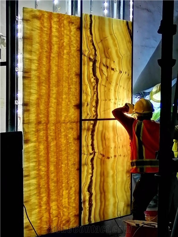 Egyptian Alabaster Tiles & Slabs , Polished Finish