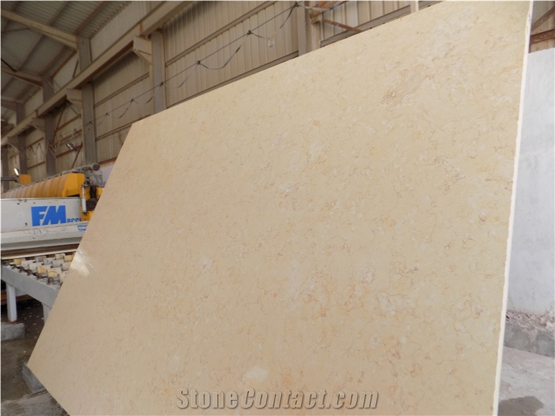 Golden Cream Marble Slabs, Beige Marble Slabs