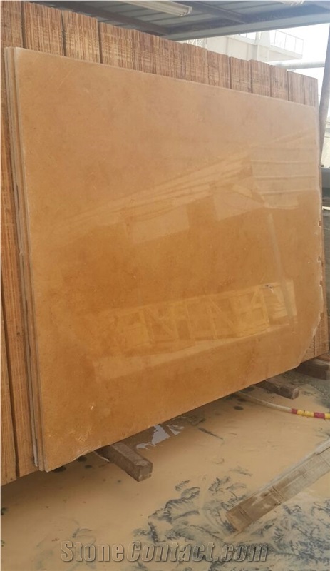 Golden Sinai Polished Marble Slabs & Tiles