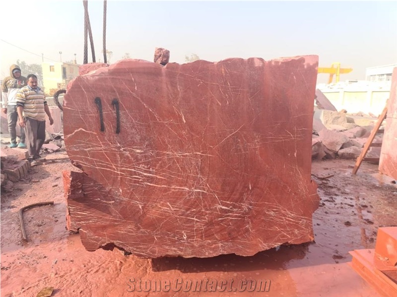 Red Jasper Marble Blocks