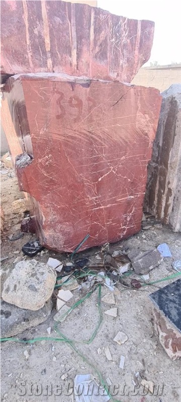 Red Jasper Marble Blocks