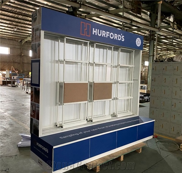 Customized Flooring And Tile Display Stand