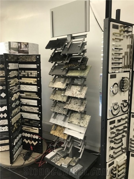 Quartz Marble Granite Stone Sample Display Rack