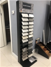 Quartz Sample Flooring MDF Display Stand Rack