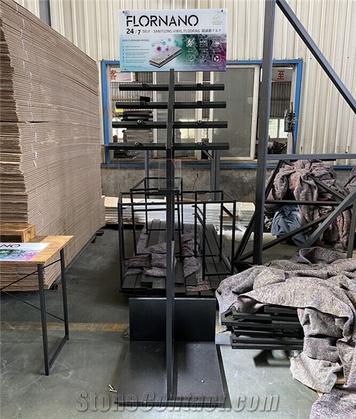 Timber Display, Wood Floor Display For Showroom