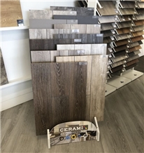 Wood Floor Display For Showroom