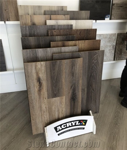 Wood Floor Display For Showroom