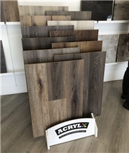 Wood Floor Display For Showroom