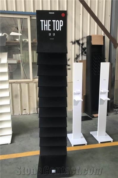 Tower Display Rack For Quartz Marble Granite Stone