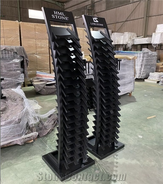 Tower Display Rack For Quartz, Marble, Granite Samples