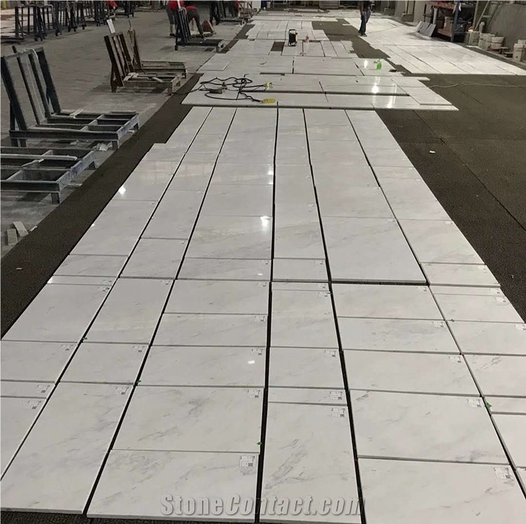 New Ariston White Marble Tile And Slab