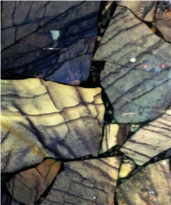 Blue Crystal Agate Stone Slabs